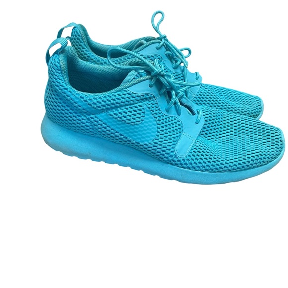 Nike Roshe One Hyperfuse BR Gamma Blue Sneakers Size 9 - Picture 2 of 8